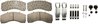 SET PLACUTE FRANA TRW GDB5117 - Compatibil cu MAN, MERCEDES-BENZ