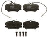 SET PLACUTE FRANA TRW GDB793 - Compatibil cu PEUGEOT