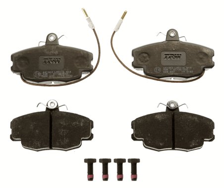SET PLACUTE FRANA TRW GDB807 - Compatibil cu PEUGEOT, RENAULT