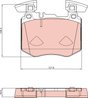 SET PLACUTE FRANA TRW GDB8310 - Compatibil cu MERCEDES-BENZ, MERCEDES-BENZ (BBDC)