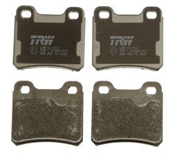 SET PLACUTE FRANA TRW GDB952 - Compatibil cu HOLDEN, OPEL, SAAB, VAUXHALL