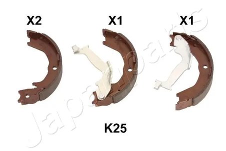 SET SABOTI FRANA JAPANPARTS GF-K25AF - Compatibil cu KIA