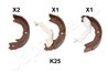 SET SABOTI FRANA JAPANPARTS GF-K25AF - Compatibil cu KIA