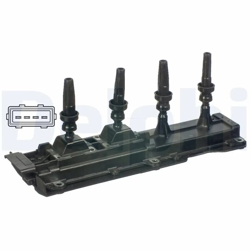 BOBINA DE INDUCTIE DELPHI GN10460-12B1 - Compatibil cu CITROEN, FIAT, LANCIA, PEUGEOT