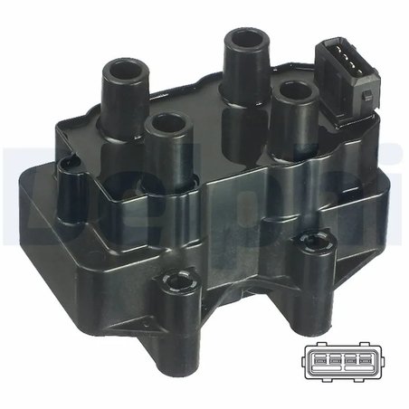 BOBINA DE INDUCTIE DELPHI GN10488-12B1 - Compatibil cu CITROEN, FIAT, LANCIA, PEUGEOT