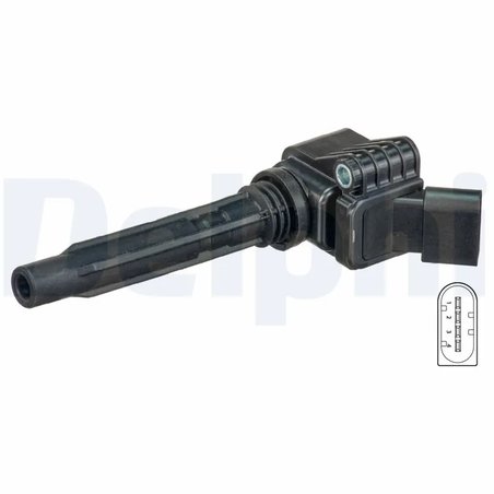 BOBINA DE INDUCTIE DELPHI GN10632-12B1 - Compatibil cu AUDI, CUPRA, PORSCHE, SEAT, SKODA, VW