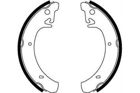 SET SABOTI FRANA TRW GS8210 - Compatibil cu LADA, MOSKVICH, ZAZ