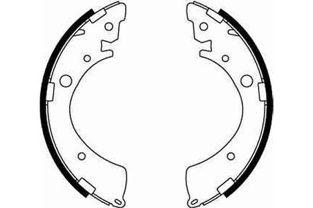 Set saboti frana TRW GS8245