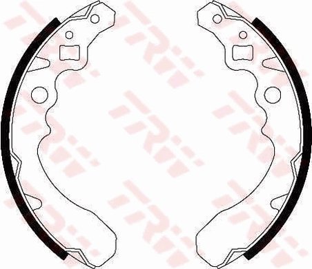 SET SABOTI FRANA TRW GS8282 - Compatibil cu DAIHATSU, OPEL, PERODUA