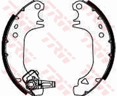 Set saboti frana TRW GS8322