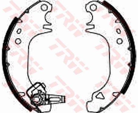 Set saboti frana TRW GS8322