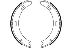 SET SABOTI FRANA TRW GS8481 - Compatibil cu CHRYSLER, MERCEDES-BENZ