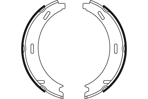 SET SABOTI FRANA TRW GS8481 - Compatibil cu CHRYSLER, MERCEDES-BENZ