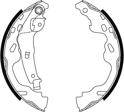 SET SABOTI FRANA TRW GS8480 - Compatibil cu BYD, CITROEN, ENGLON, JAC, MARUTI SUZUKI, OPEL, PEUGEOT, PROTON, SUZUKI, TOYOTA, VAU
