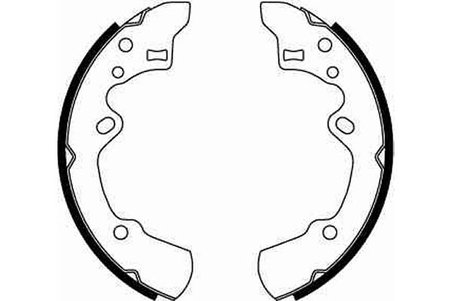 SET SABOTI FRANA TRW GS8520 - Compatibil cu FORD USA, MAZDA