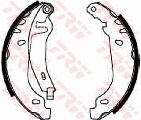 SET SABOTI FRANA TRW GS8531 - Compatibil cu CITROEN, CITROEN (DF-PSA), PEUGEOT, VW