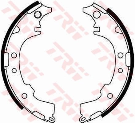 Set saboti frana TRW GS8652