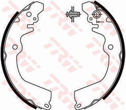 SET SABOTI FRANA TRW GS8666 - Compatibil cu MITSUBISHI, SUBARU