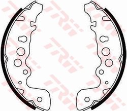 Set saboti frana TRW GS8670