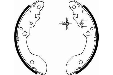 SET SABOTI FRANA TRW GS8671 - Compatibil cu SUZUKI