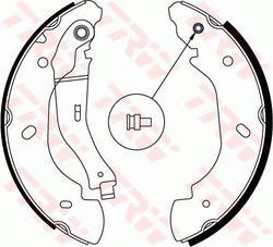 Set saboti frana TRW GS8689