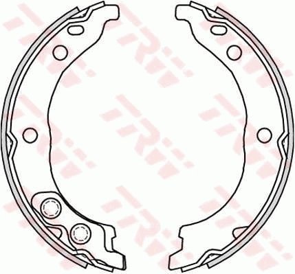 Set saboti frana TRW GS8715