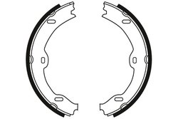 SET SABOTI FRANA TRW GS8721 - Compatibil cu MERCEDES-BENZ, OPEL, PORSCHE, TOYOTA, VAUXHALL, VOLVO