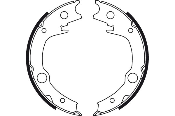 SET SABOTI FRANA TRW GS8723 - Compatibil cu TOYOTA