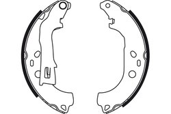 Set saboti frana TRW GS8738