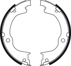 SET SABOTI FRANA TRW GS8749 - Compatibil cu CHEVROLET, HOLDEN, OPEL, PONTIAC, VAUXHALL