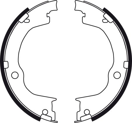Set saboti frana TRW GS8749