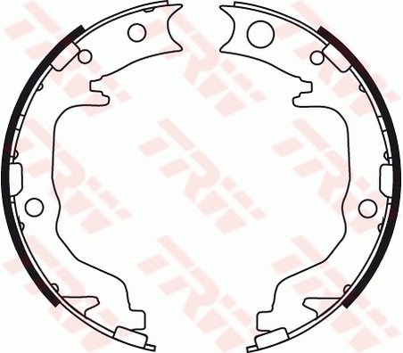 Set saboti frana TRW GS8783