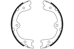 SET SABOTI FRANA TRW GS8791 - Compatibil cu INFINITI, NISSAN