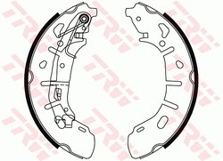 Set saboti frana TRW GS8799