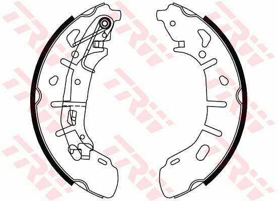SET SABOTI FRANA TRW GS8799 - Compatibil cu FIAT
