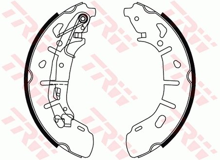 SET SABOTI FRANA TRW GS8799 - Compatibil cu FIAT