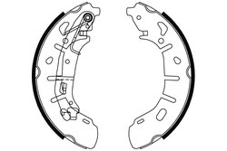 SET SABOTI FRANA TRW GS8799 - Compatibil cu FIAT