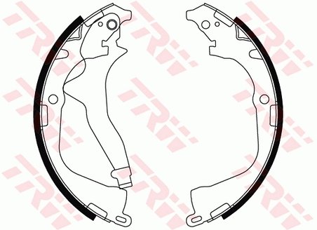 SET SABOTI FRANA TRW GS8800 - Compatibil cu VW