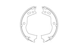 SET SABOTI FRANA TRW GS8803 - Compatibil cu HYUNDAI