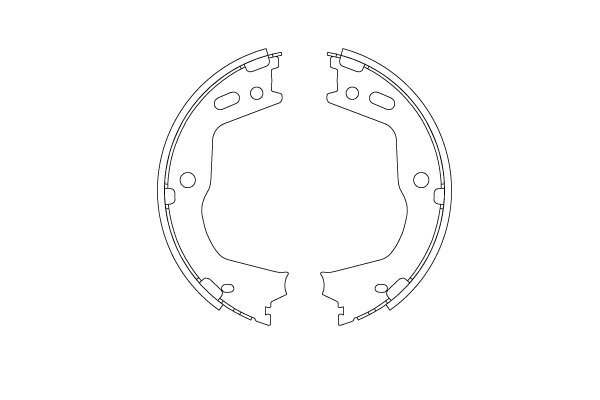 SET SABOTI FRANA TRW GS8803 - Compatibil cu HYUNDAI
