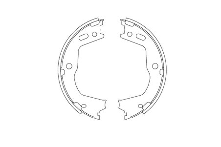SET SABOTI FRANA TRW GS8803 - Compatibil cu HYUNDAI