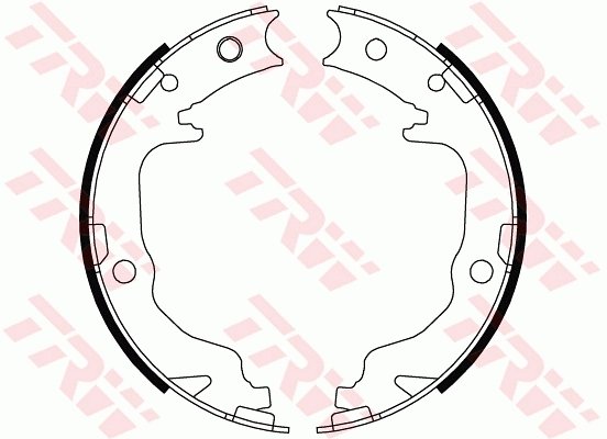 Set saboti frana TRW GS8804