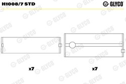 Cuzineti arbore cotit Glyco H1008/7 STD