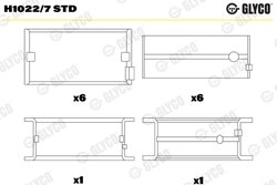 Cuzineti arbore cotit Glyco H1022/7 STD
