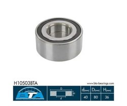 Set rulment roata BTA H10503BTA