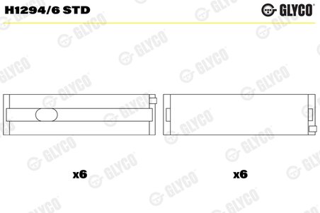CUZINETI ARBORE COTIT GLYCO H1294/6 STD - Compatibil cu VW