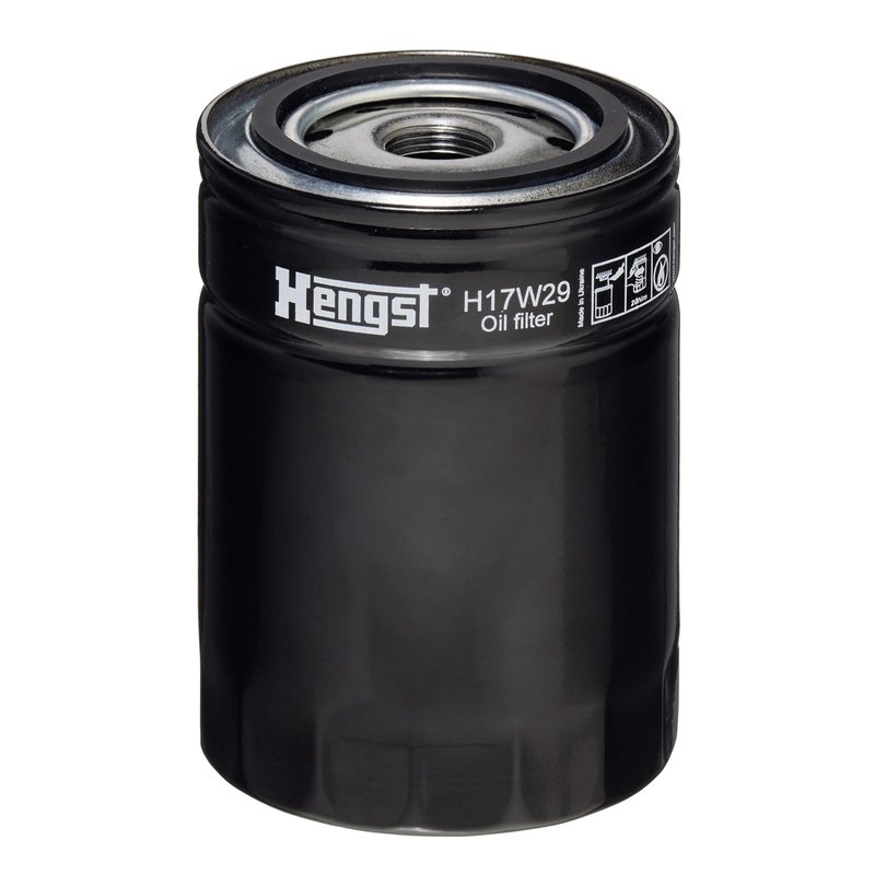FILTRU ULEI HENGST FILTER H17W29 - Compatibil cu CITROEN, FIAT, IRISBUS, IVECO, MITSUBISHI, MULTICAR, OTOKAR, PEUGEOT, TEMSA