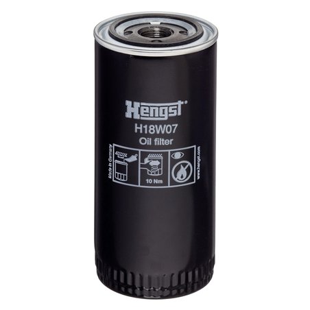 FILTRU ULEI HENGST FILTER H18W07 - Compatibil cu RENAULT TRUCKS, VOLVO