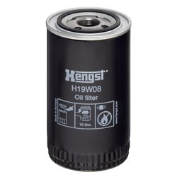 FILTRU ULEI HENGST FILTER H19W08 - Compatibil cu BMC, DAF, DENNIS, ERF, FODEN TRUCKS, KAMAZ, OTOKAR