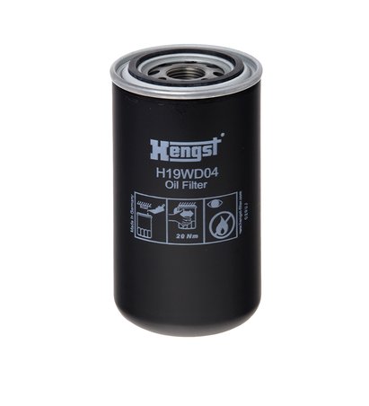 FILTRU SISTEM HIDRAULIC PRIMAR HENGST FILTER H19WD04 - Compatibil cu DEUTZ-FAHR